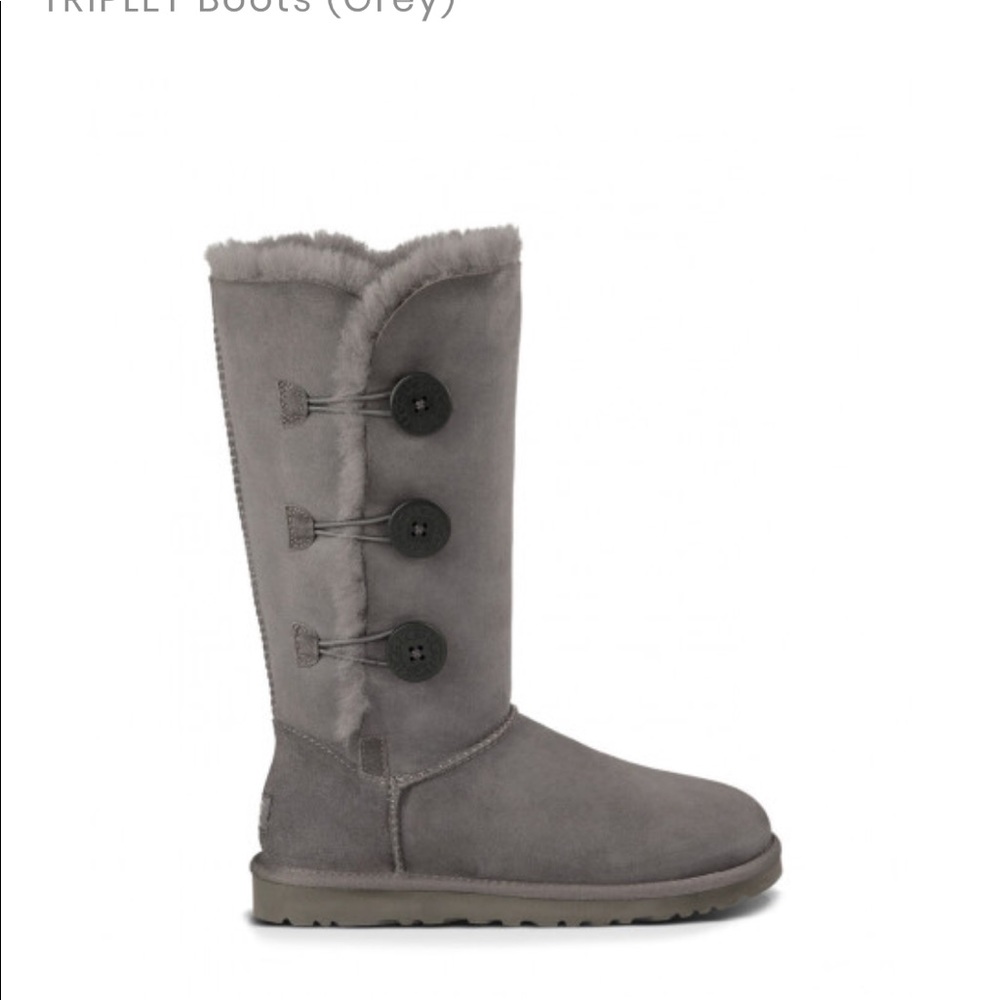 Authentic Grey Ugg Boots